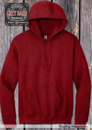 gildan 1850 bunnyhug antique cherry red