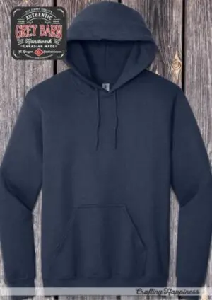 gildan 1850 bunnyhug blue navy