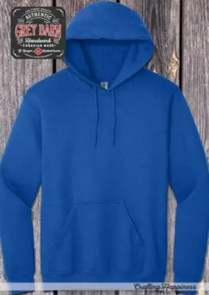 gildan 1850 bunnyhug blue royal