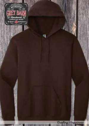 gildan 1850 bunnyhug brown dark chocolate
