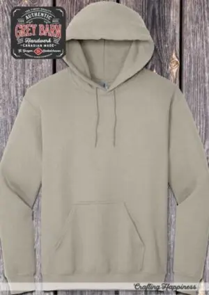 gildan 1850 bunnyhug brown sand
