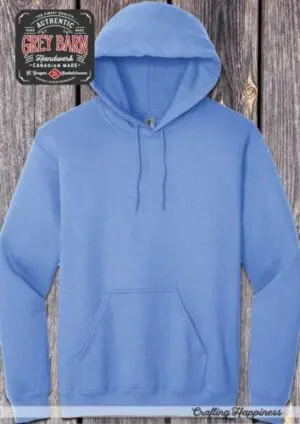 gildan 1850 bunnyhug carolina blue