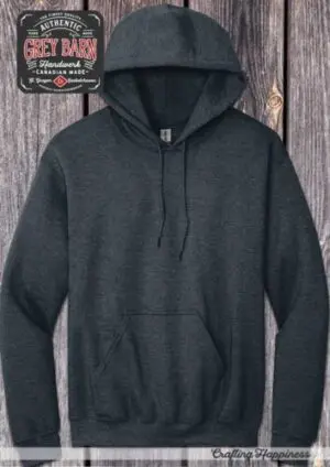 gildan 1850 bunnyhug grey dark heather