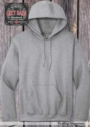 gildan 1850 bunnyhug grey sport