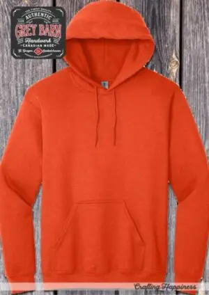 gildan 1850 bunnyhug orange