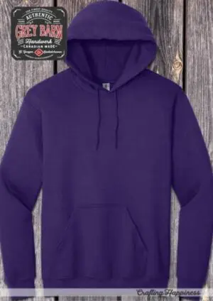 gildan 1850 bunnyhug purple