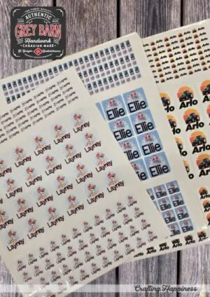 Custom School Labels Saskatchewan