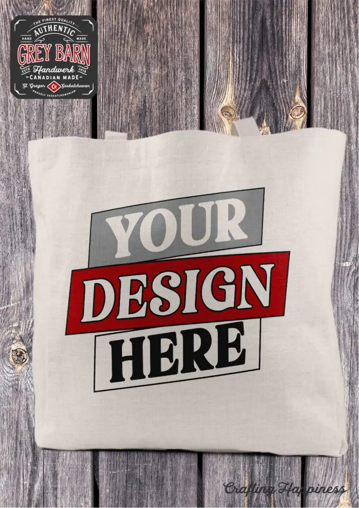 shopping bag linen a4 gbh 003