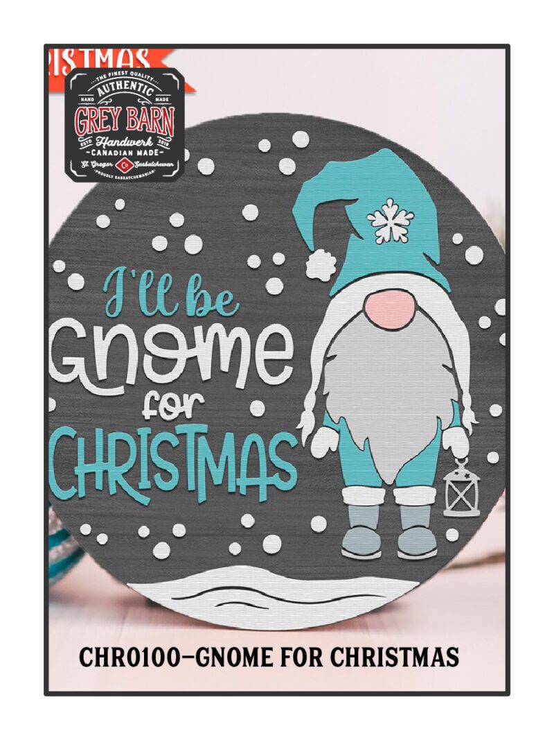 chr0100 gnome for christmas round