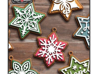 chr0103 gingerbread garland ornaments