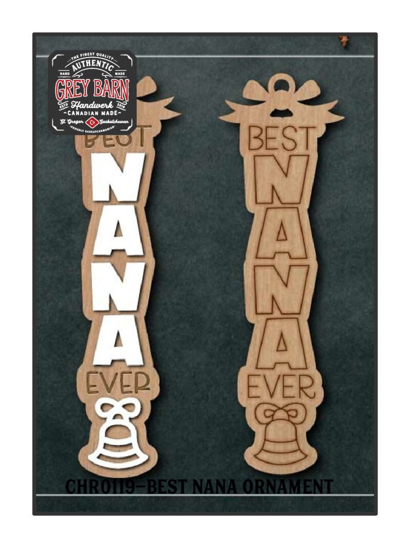 chr0119 best nana ornament