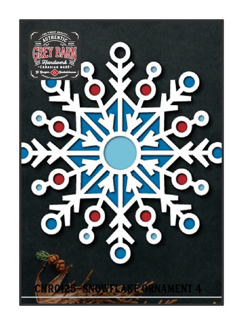 chr0125 snowflake ornament 4