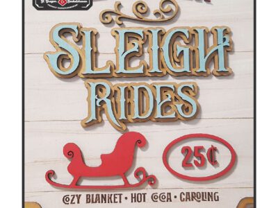 CHR0128 SLEIGH RIDES