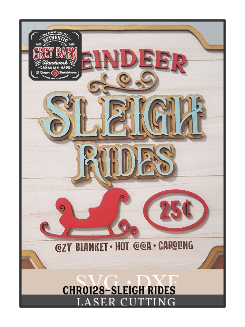 CHR0128 SLEIGH RIDES