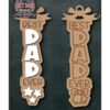 chr0129 best dad ornament
