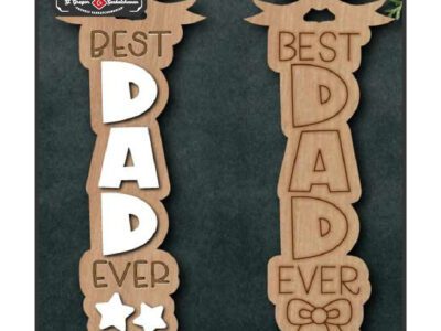 chr0129 best dad ornament