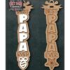 chr0130 best papa ornament