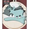 chr0135 christmas deer ornament