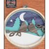 chr0136 christmas birds on a branch ornament