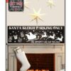 chp0017 santa sleigh parking only 01
