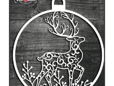 chr0145 christmas deer ornament 01