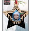 chr0168 baby picture 1st christmas ornament