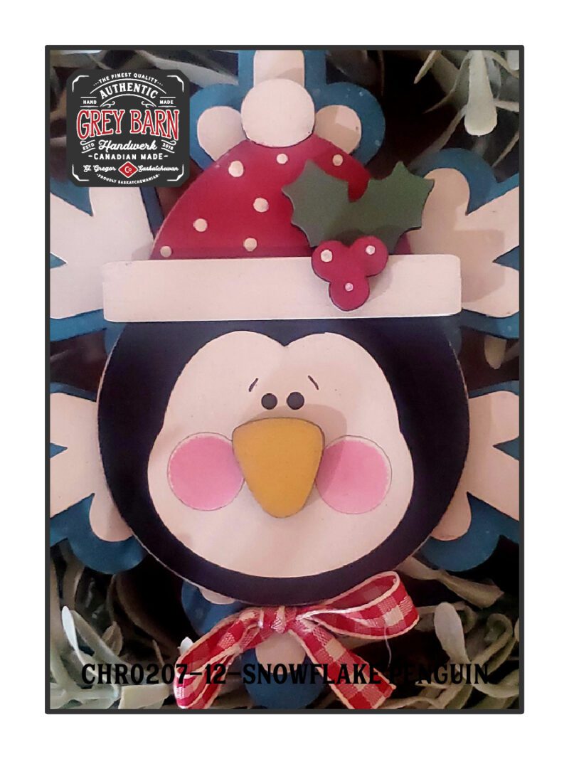 chr0207 12 snowflake penguin ornament 01