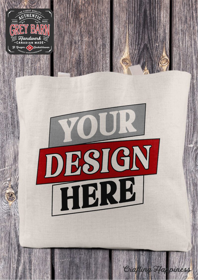 shopping bag linen a4 gbh 003