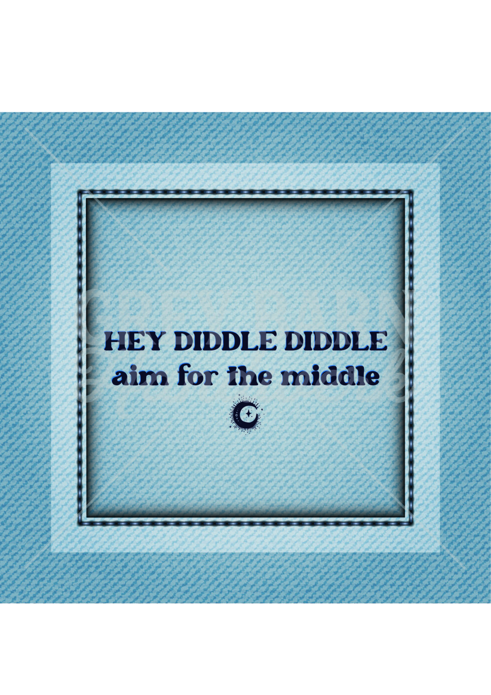 wc 0885 hey diddle diddle aim for the middle 01