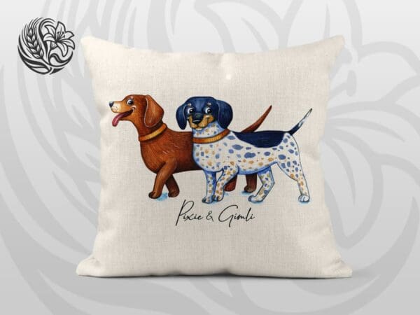 Poly Linen Pillow V03