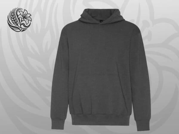 KOI® ELEMENT CFF PULLOVER BUNNYHUG KOI2250 in Charcoal Heather Grey