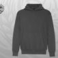 KOI® ELEMENT CFF PULLOVER BUNNYHUG KOI2250 in Charcoal Heather Grey
