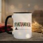 Flatlander 15oz Mug with Saskatchewan prairie design in vibrant colours
