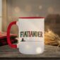 Flatlander 15oz Mug with Saskatchewan prairie design in vibrant colours