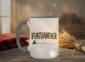 Flatlander 15oz Mug with Saskatchewan prairie design in vibrant colours