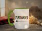 Flatlander 15oz Mug with Saskatchewan prairie design in vibrant colours