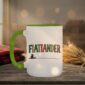 Flatlander 15oz Mug with Saskatchewan prairie design in vibrant colours