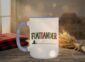 Flatlander 15oz Mug with Saskatchewan prairie design in vibrant colours