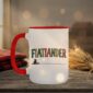 Flatlander 15oz Mug with Saskatchewan prairie design in vibrant colours