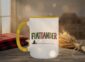 Flatlander 15oz Mug with Saskatchewan prairie design in vibrant colours