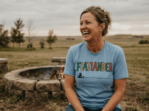GBH00002-flatlander-mockup-t-shirt-arctic-blue Saskatchewan T-Shirt in Arctic Blue – saskatchewan design by Grey Barn Handwerk