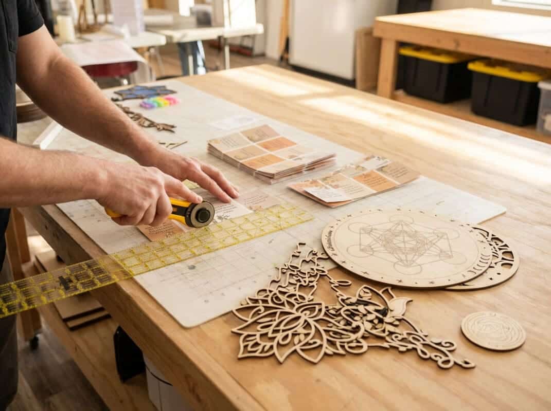 Inside the Grey Barn Handwerk workshop and shop in St. Gregor where custom orders are handcrafted