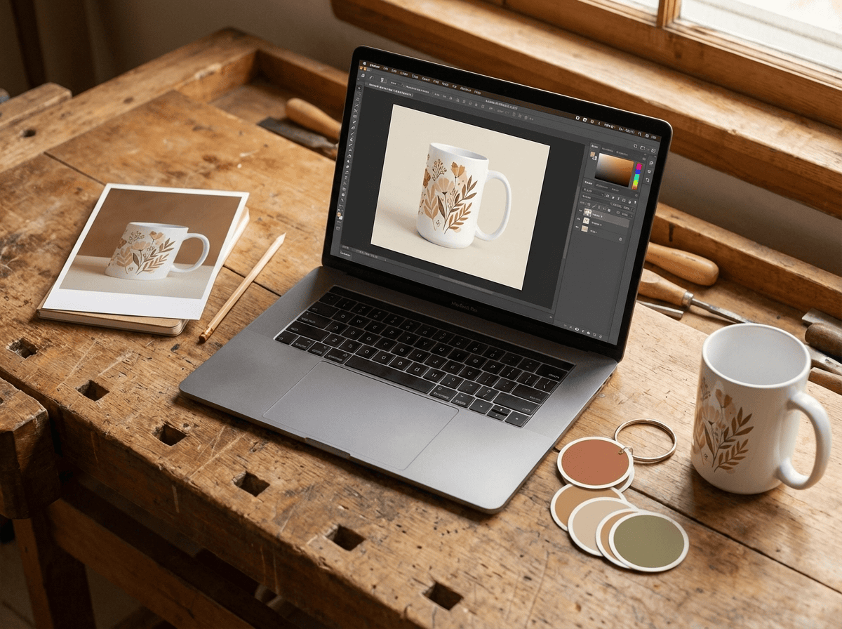 Custom design mockup