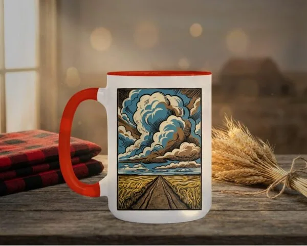 Country Road Mug - Saskatchewan Prairie Coffee Mug