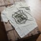 Small Town Girl T-Shirt in arctic blue showing prairie-inspired design