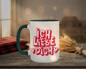 Ich Liebe Dich Mug - Prairie Romance Coffee Mug