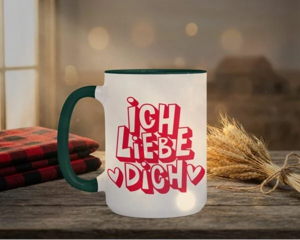Ich Liebe Dich Mug - Prairie Romance Coffee Mug
