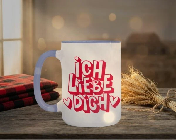 Ich Liebe Dich Mug - Prairie Romance Coffee Mug