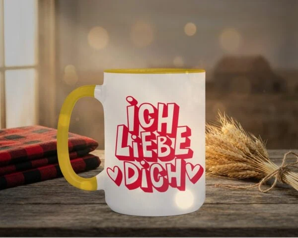 Ich Liebe Dich Mug - Prairie Romance Coffee Mug