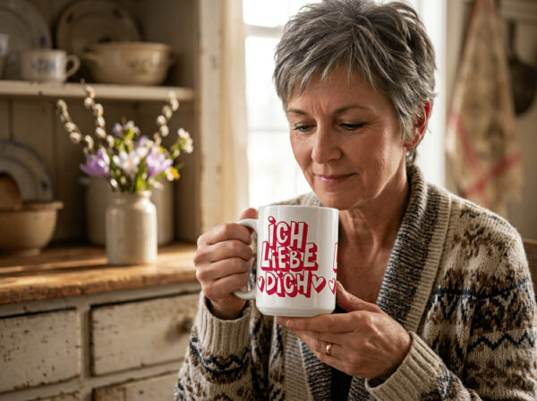 Ich Liebe Dich Mug - Prairie Romance Coffee Mug